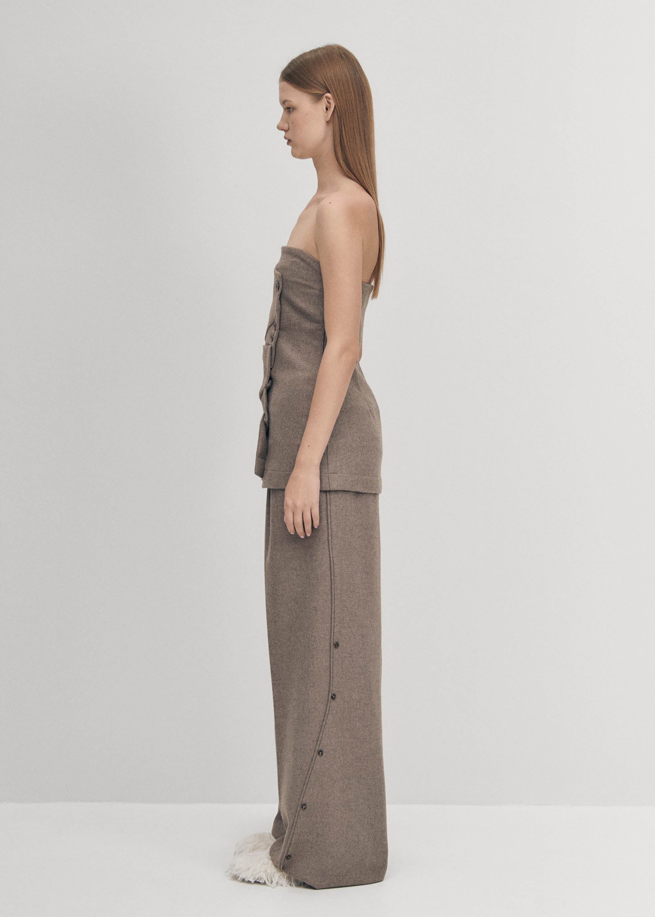 Moon Taupe Top
