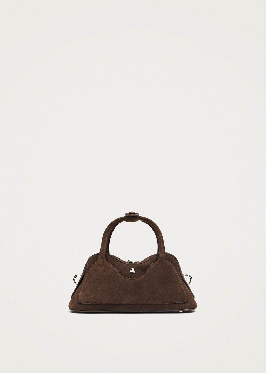 Hilma Mini Suede Brown Leather Bag