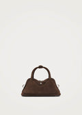 Hilma Mini Suede Brown Leather Bag