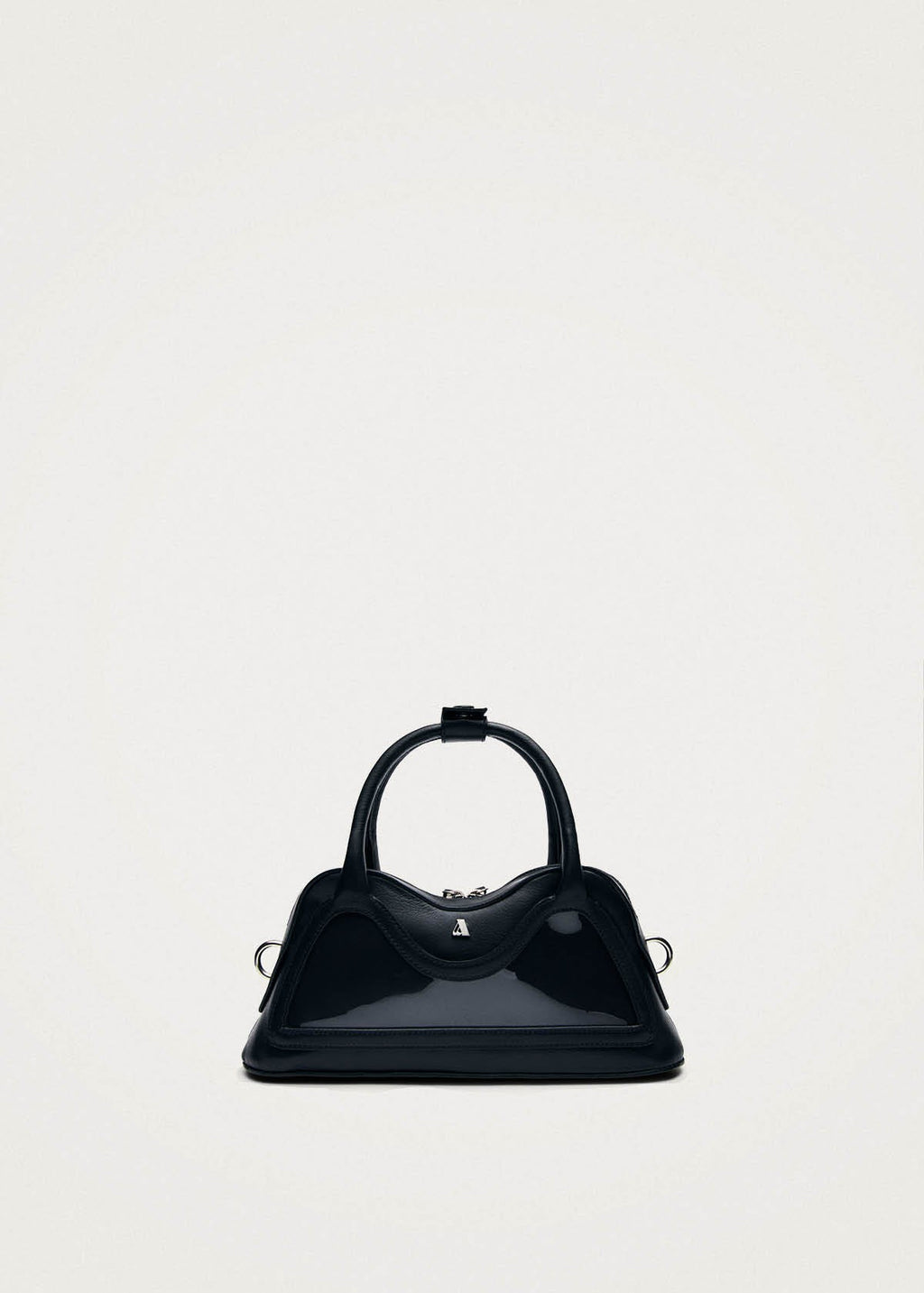 Hilma Mini Vinyl Black Leather Bag