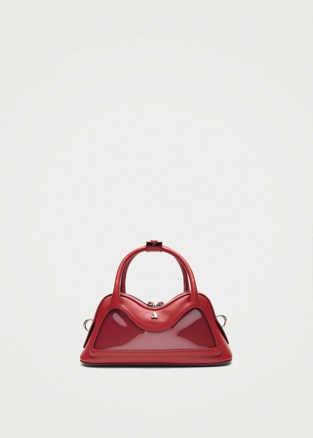 Hilma Mini Vinyl Red Leather Bag