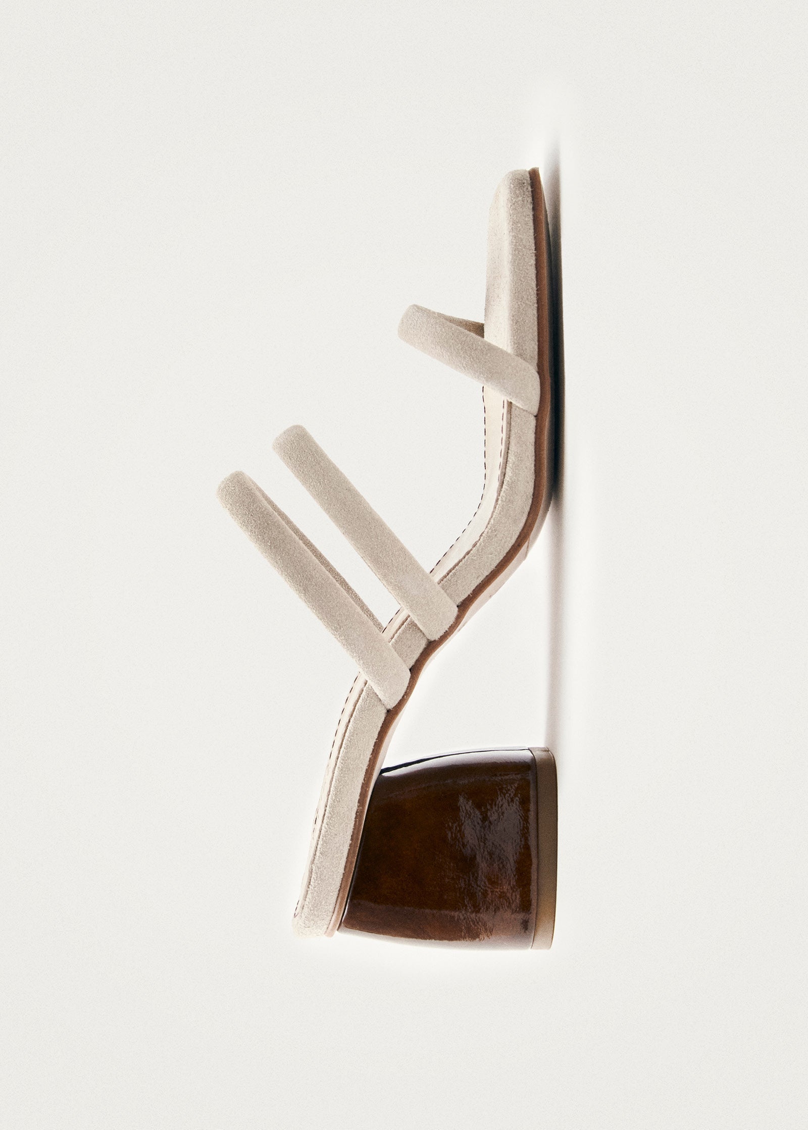 Indiana Stone Beige Leather Sandals