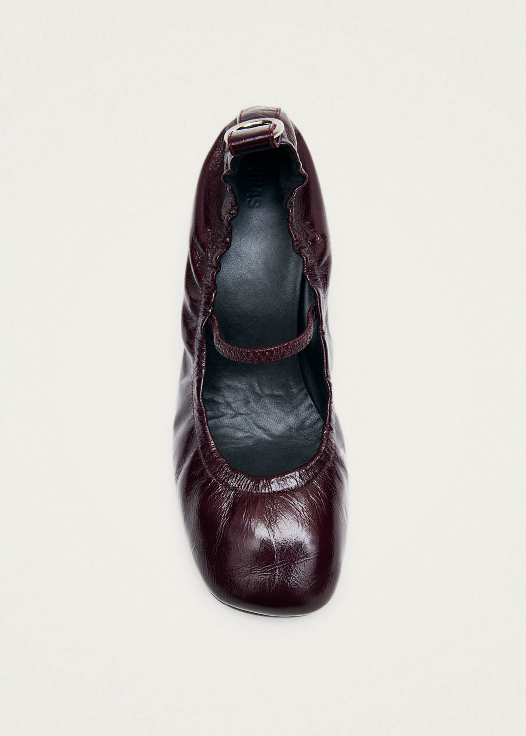 Rhiane Patent Burgundy Leather Pumps