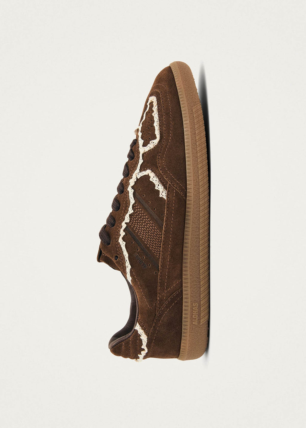 Tb.490 Crochet Chocolate Leather Sneakers